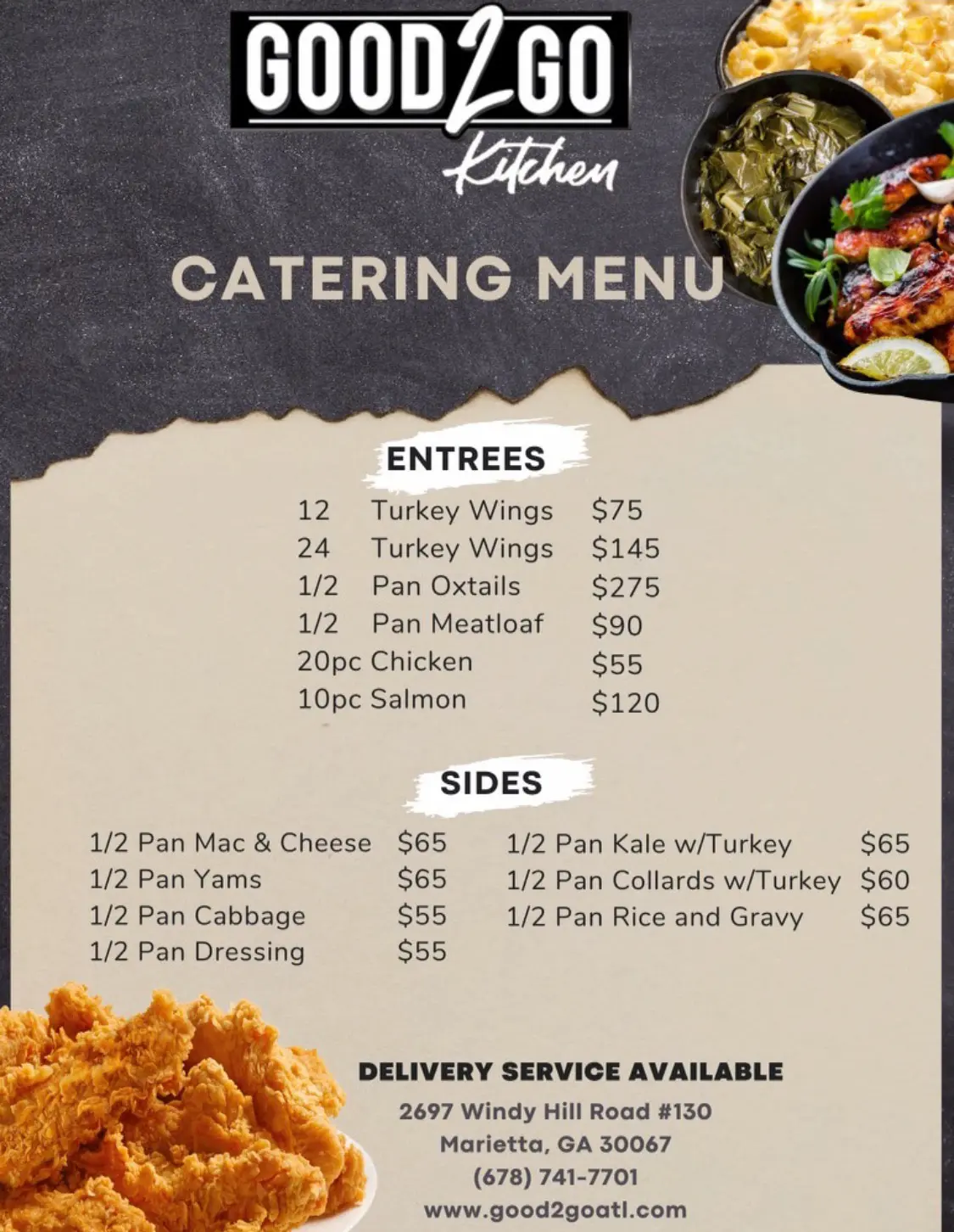 Catering Menu